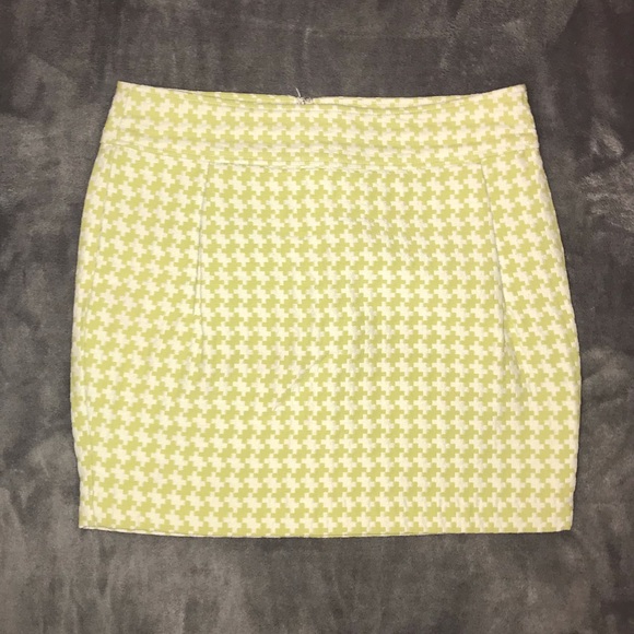 🦋2 for $15 - Joe Fresh Green/White Skirt - Picture 1 of 7